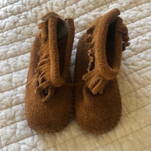 Leather Suede Moccasins